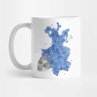 Strange Lady - Blue Mug